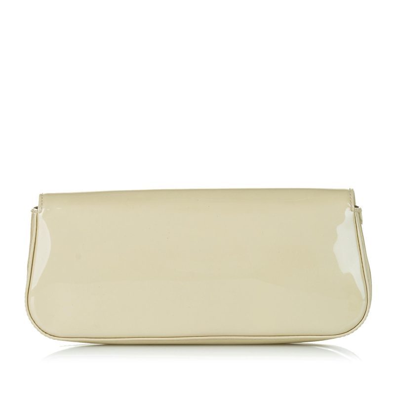 Louis Vuitton Sobe Patent Leather Clutch Bag (SHG-32645) - Image 2