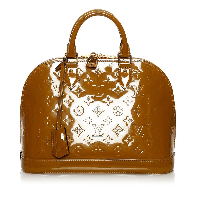 Louis Vuitton Vernis Alma PM (SHG-33731) - Image 9