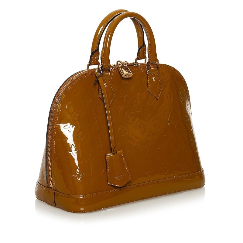 Louis Vuitton Vernis Alma PM (SHG-33731)