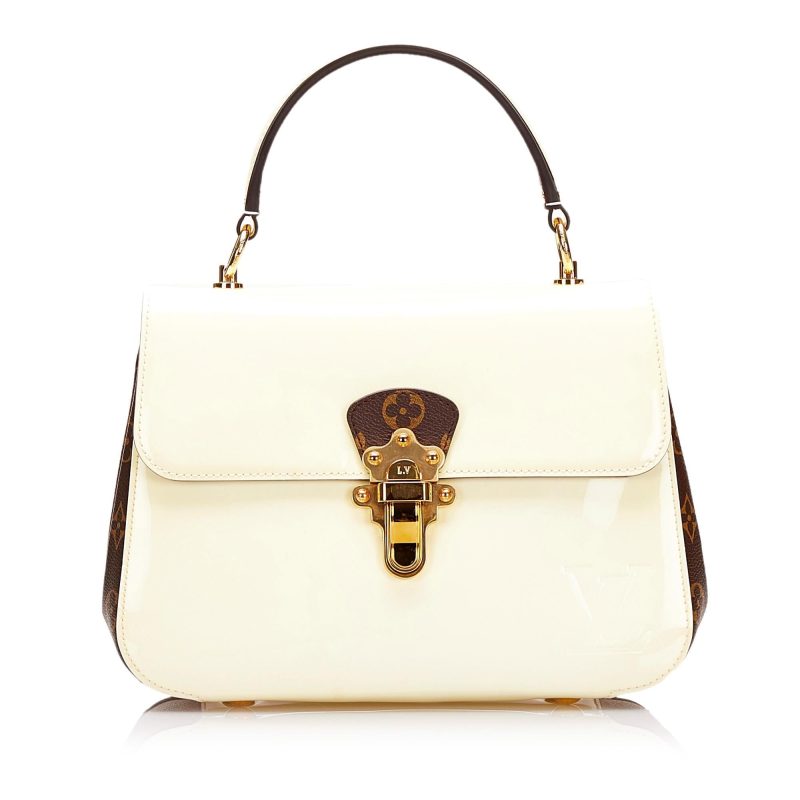 Louis Vuitton Vernis Cherrywood PM (SHG-35529) - Image 10