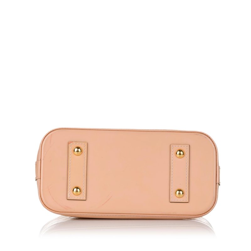 Louis Vuitton Vernis Flower Alma BB (SHG-32578) - Image 3