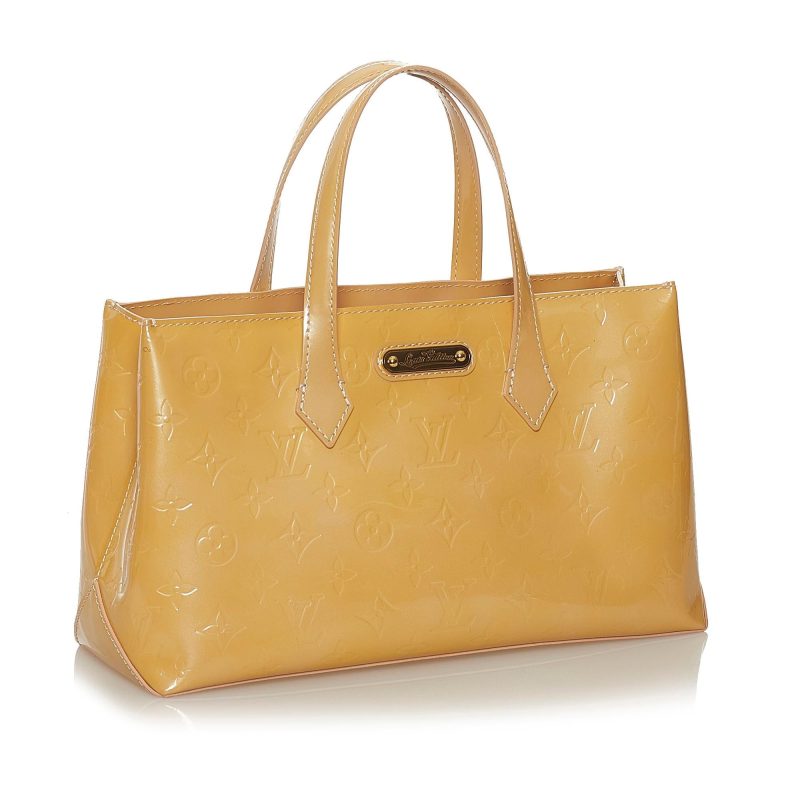 Louis Vuitton Vernis Wilshire PM (SHG-33108)