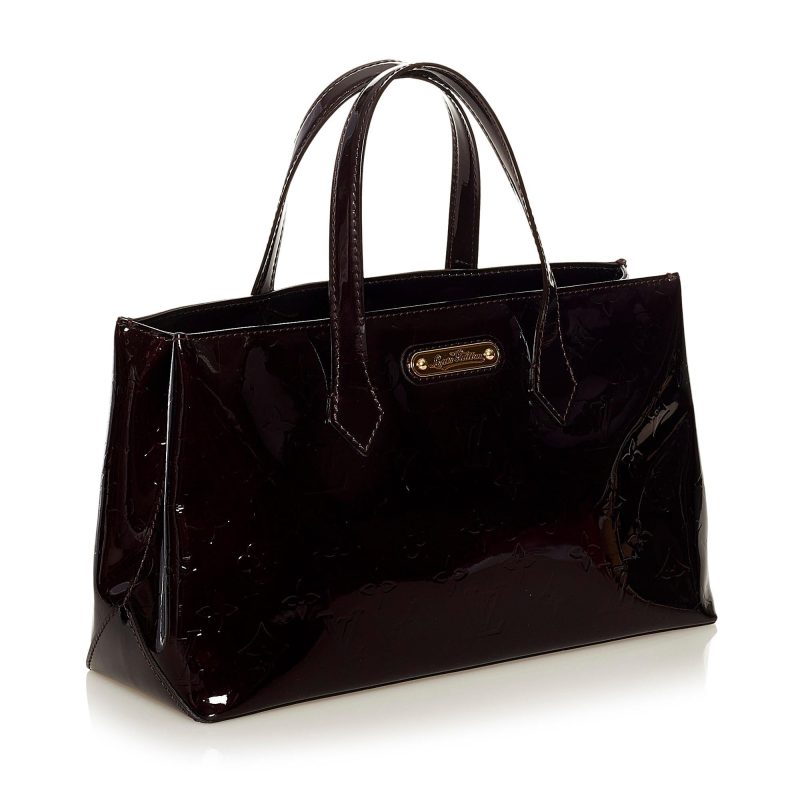 Louis Vuitton Vernis Wilshire PM (SHG-34339)