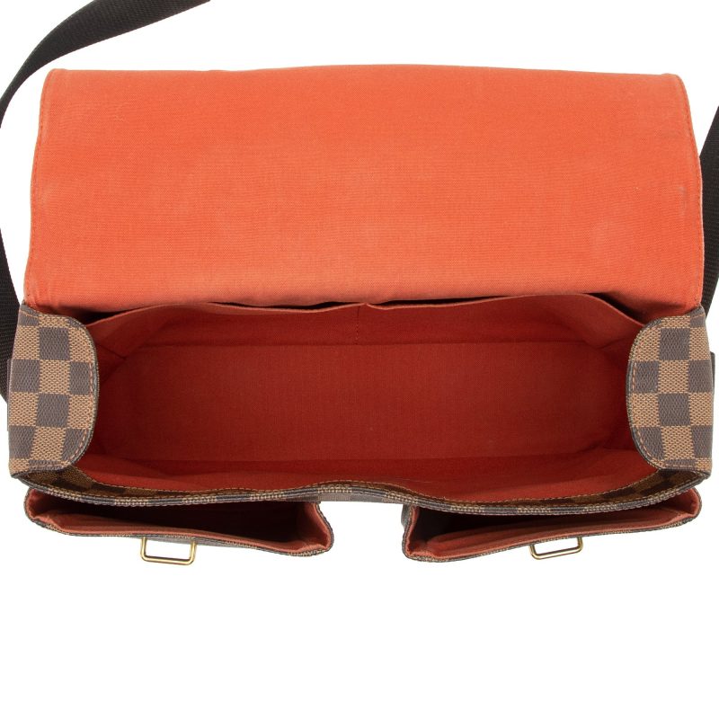 Louis Vuitton Vintage Damier Ebene Broadway Messenger Bag (SHF-jQxN4F) - Image 6