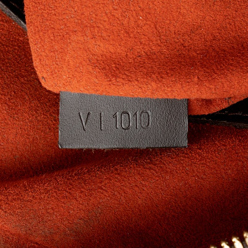 Louis Vuitton Vintage Damier Ebene Canvas Triana Satchel (SHF-21939) - Image 5