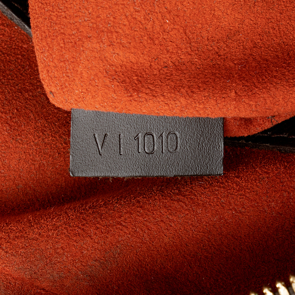 Louis Vuitton Vintage Damier Ebene Canvas Triana Satchel (SHF-21939) - Image 5