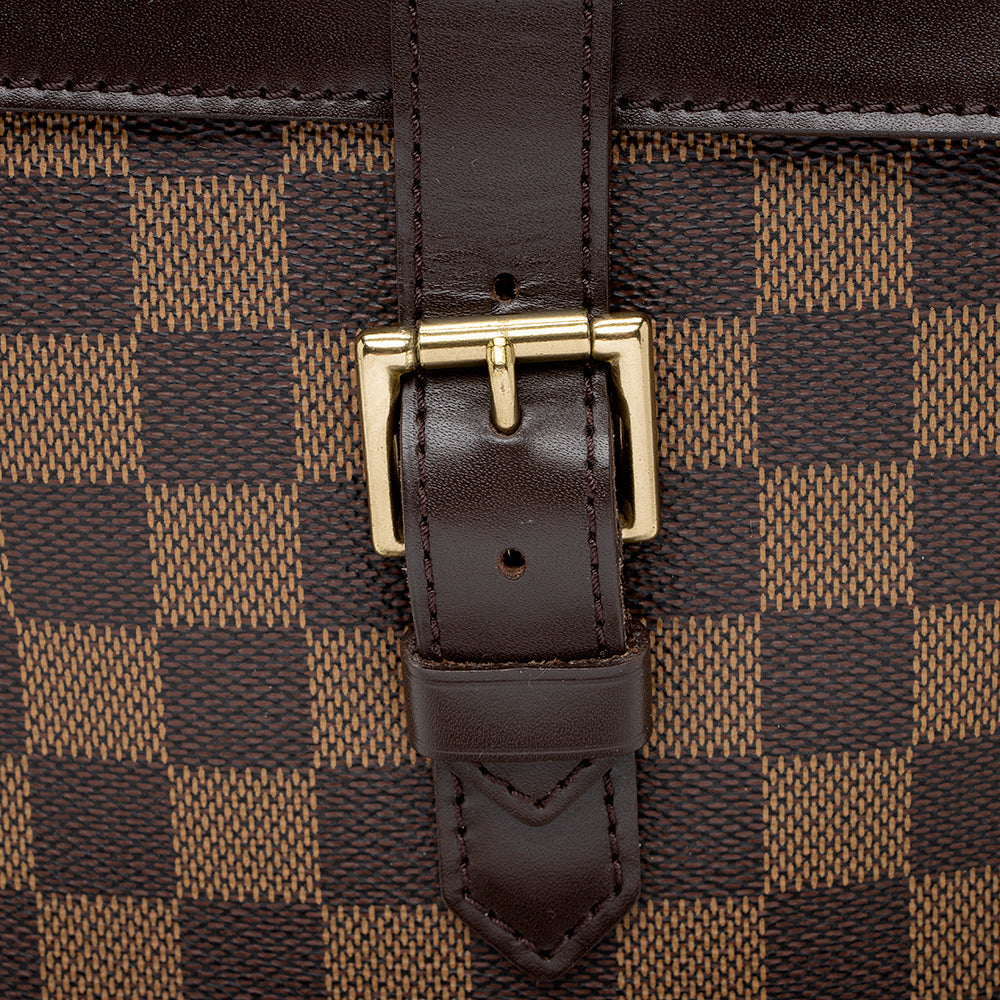 Louis Vuitton Vintage Damier Ebene Soho Backpack (SHF-18379) - Image 8