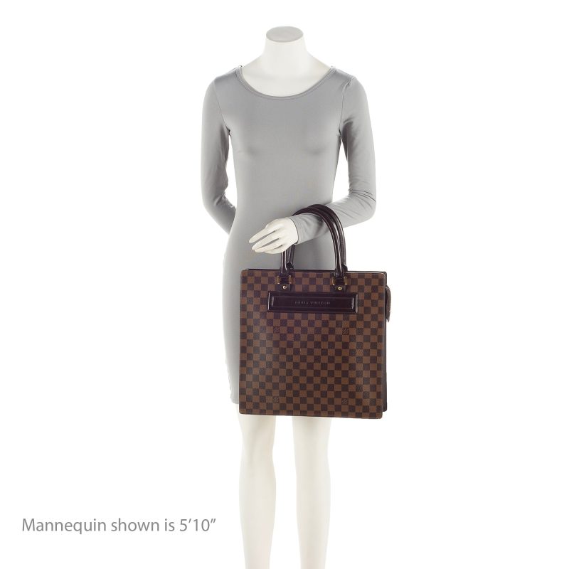 Louis Vuitton Vintage Damier Ebene Venice GM Tote (SHF-22407) - Image 4