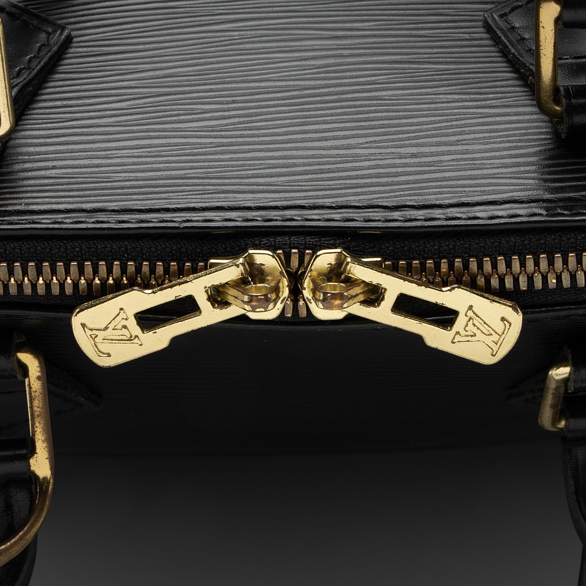 Louis Vuitton Vintage Epi Leather Alma PM Satchel (SHF-UHUqye) - Image 8