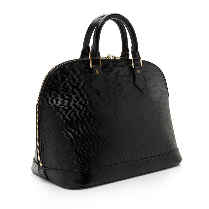 Louis Vuitton Vintage Epi Leather Alma PM Satchel (SHF-UHUqye)