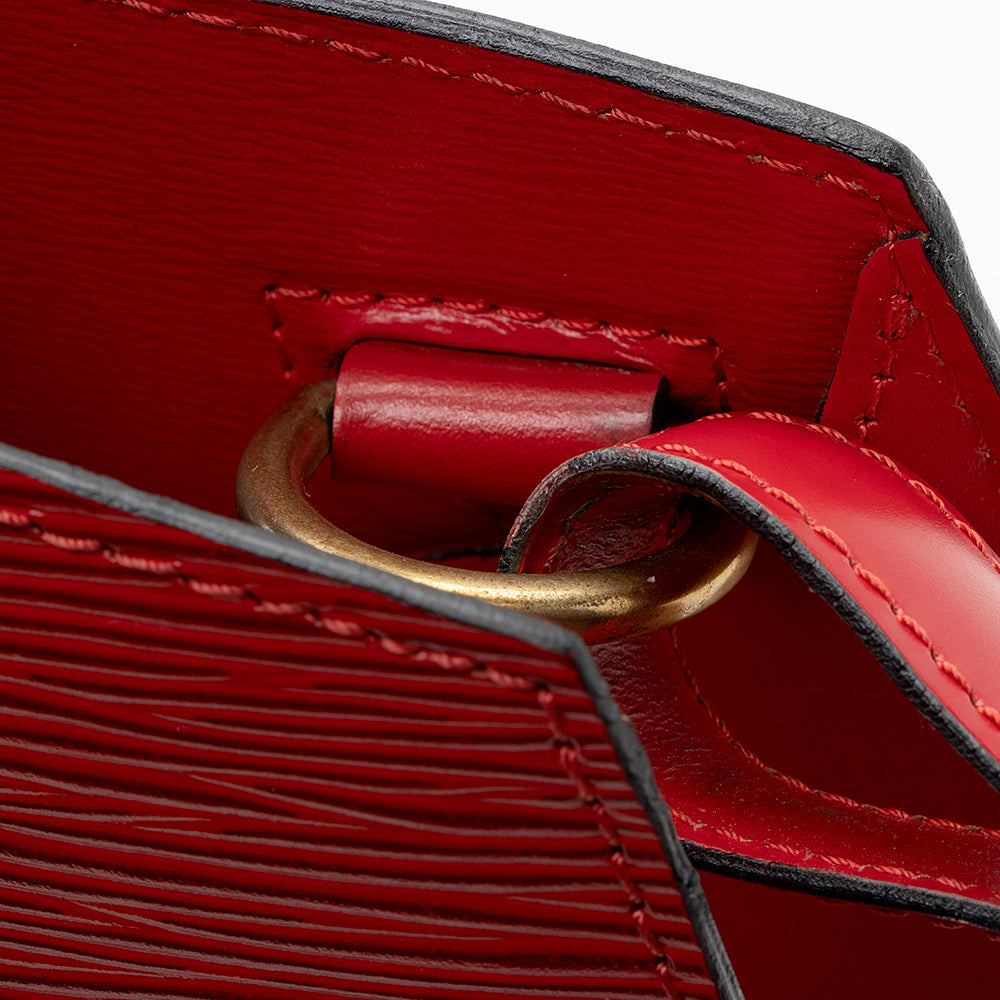 Louis Vuitton Vintage Epi Leather Cluny Shoulder Bag (SHF-19545) - Image 9