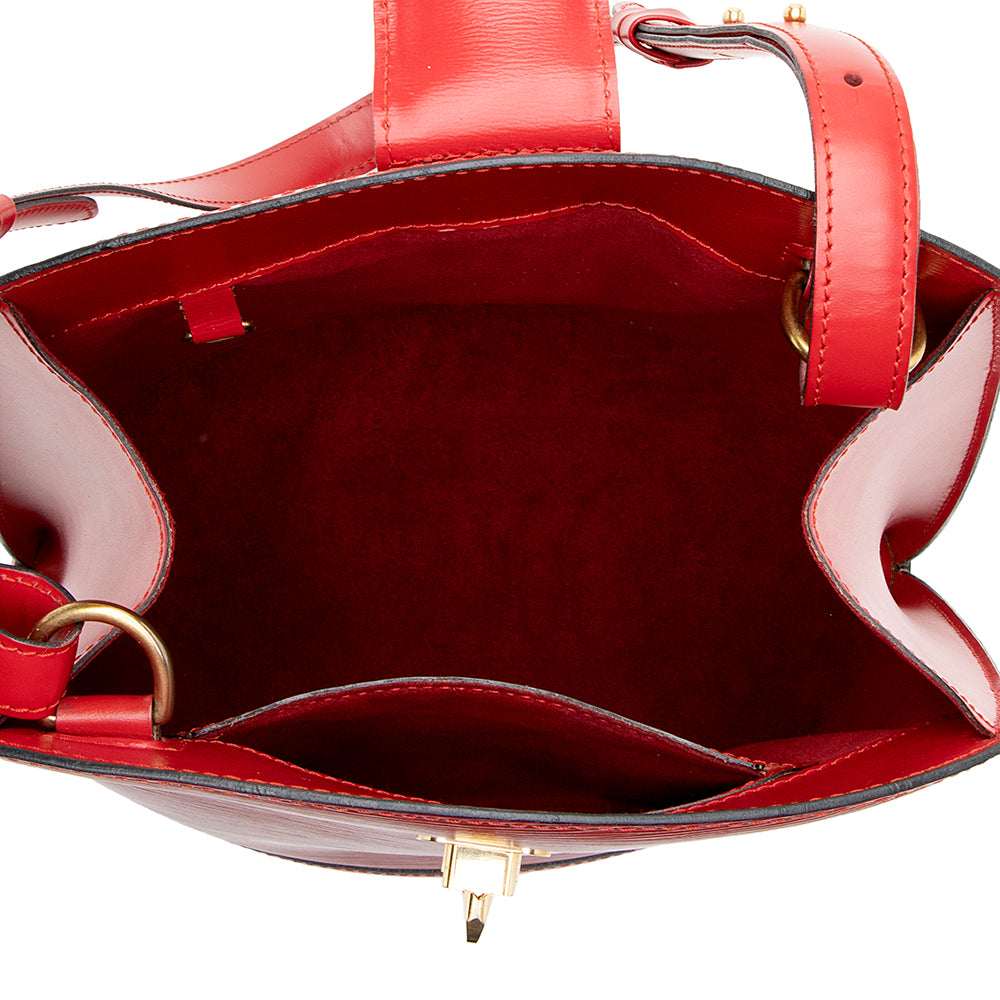 Louis Vuitton Vintage Epi Leather Cluny Shoulder Bag (SHF-19545) - Image 6
