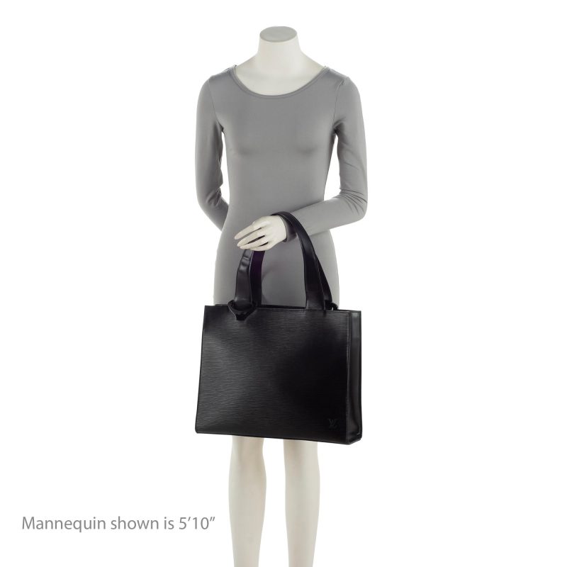 Louis Vuitton Vintage Epi Leather Gemeaux Tote (SHF-23902) - Image 4