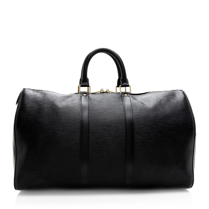 Louis Vuitton Vintage Epi Leather Keepall 45 Duffel Bag (SHF-18920) - Image 2