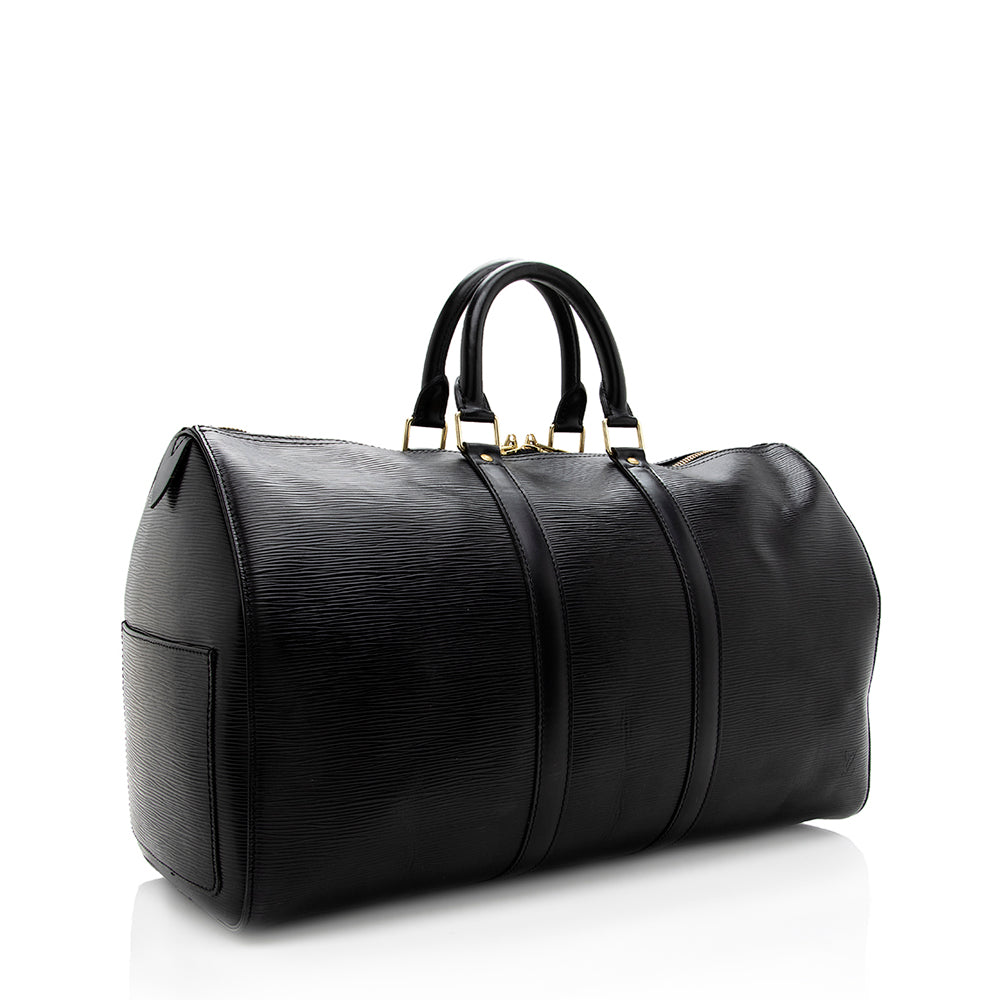 Louis Vuitton Vintage Epi Leather Keepall 45 Duffel Bag (SHF-18920)