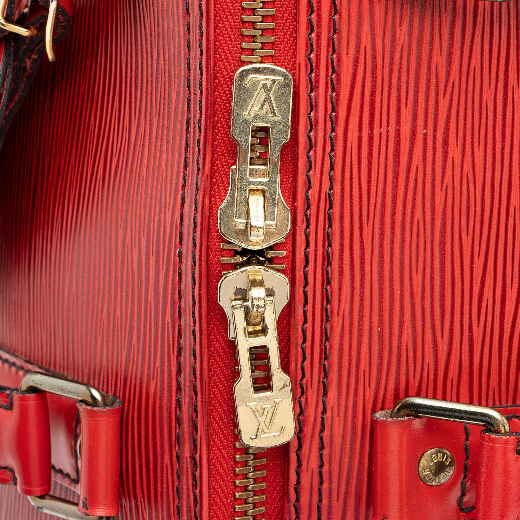 Louis Vuitton Vintage Epi Leather Keepall 45 Duffle Bag (SHF-tOfN9D) - Image 9