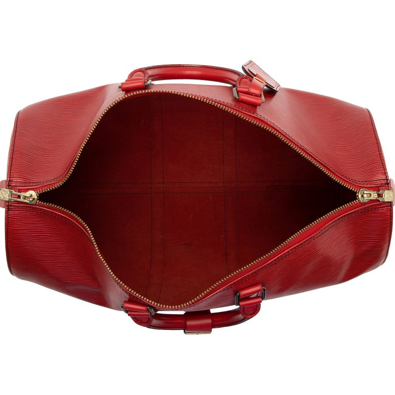 Louis Vuitton Vintage Epi Leather Keepall 45 Duffle Bag (SHF-tOfN9D) - Image 6