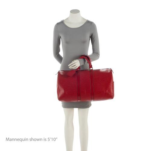 Louis Vuitton Vintage Epi Leather Keepall 45 Duffle Bag (SHF-tOfN9D) - Image 4
