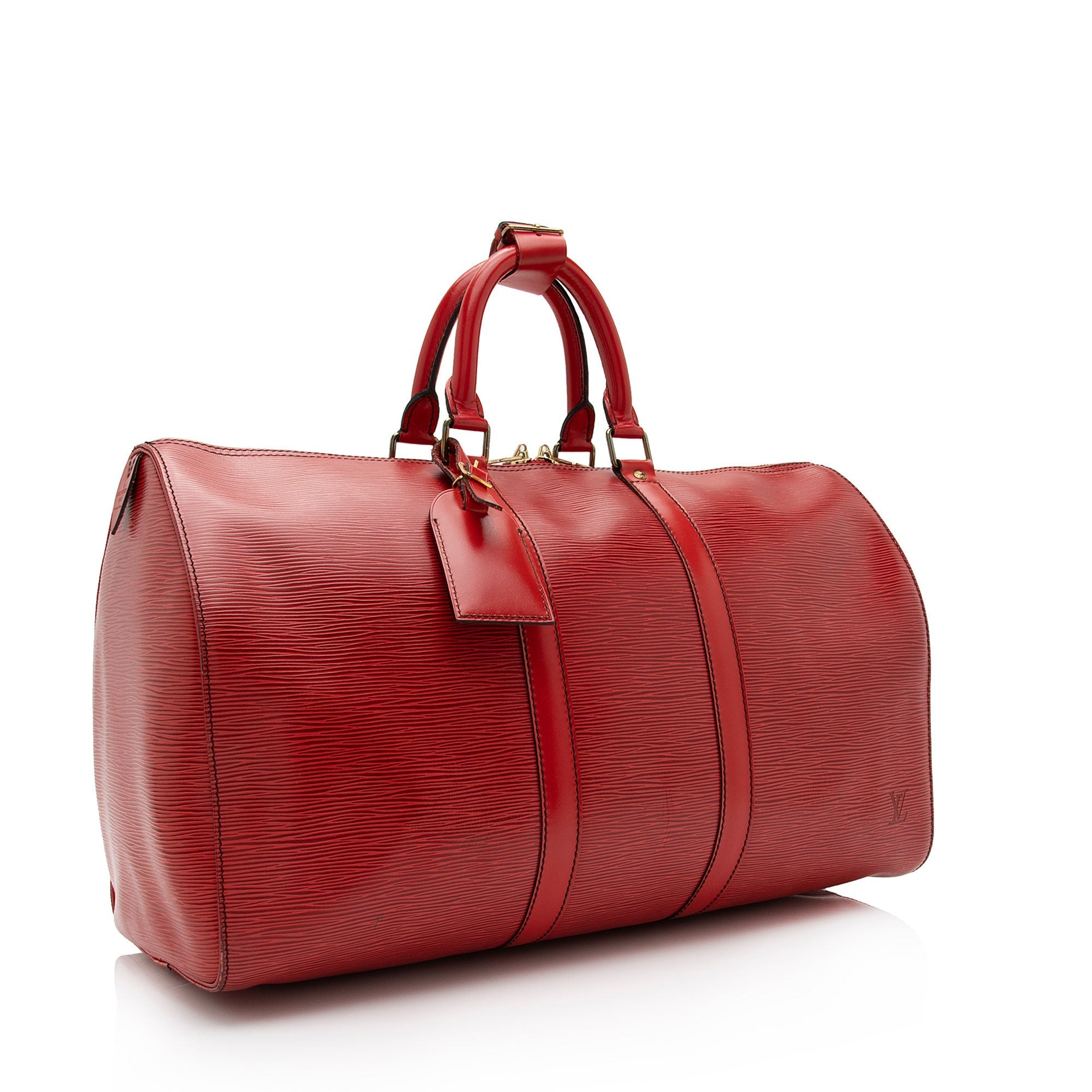 Louis Vuitton Vintage Epi Leather Keepall 45 Duffle Bag (SHF-tOfN9D)