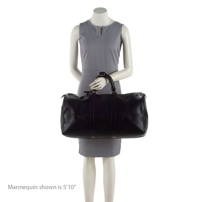 Louis Vuitton Vintage Epi Leather Keepall 50 Duffel Bag (SHF-18921) - Image 4