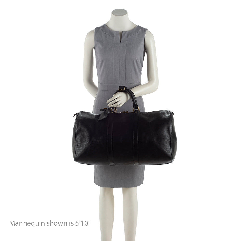 Louis Vuitton Vintage Epi Leather Keepall 50 Duffel Bag (SHF-18921) - Image 4
