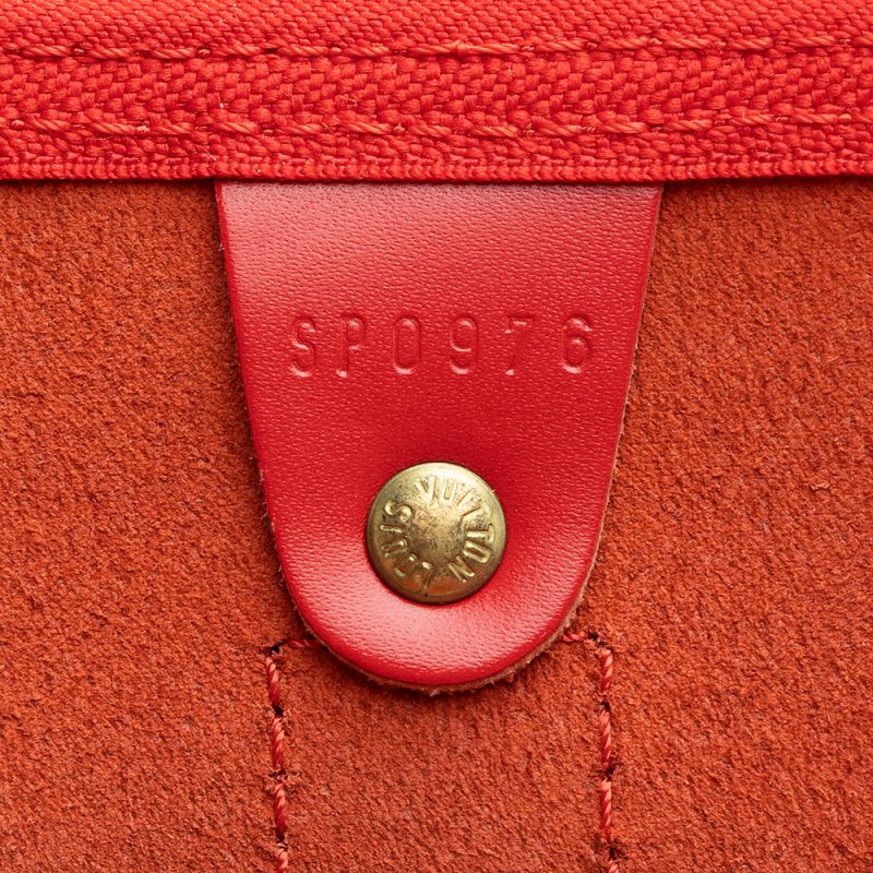 Louis Vuitton Vintage Epi Leather Keepall 50 Duffel Bag (SHF-19332) - Image 5