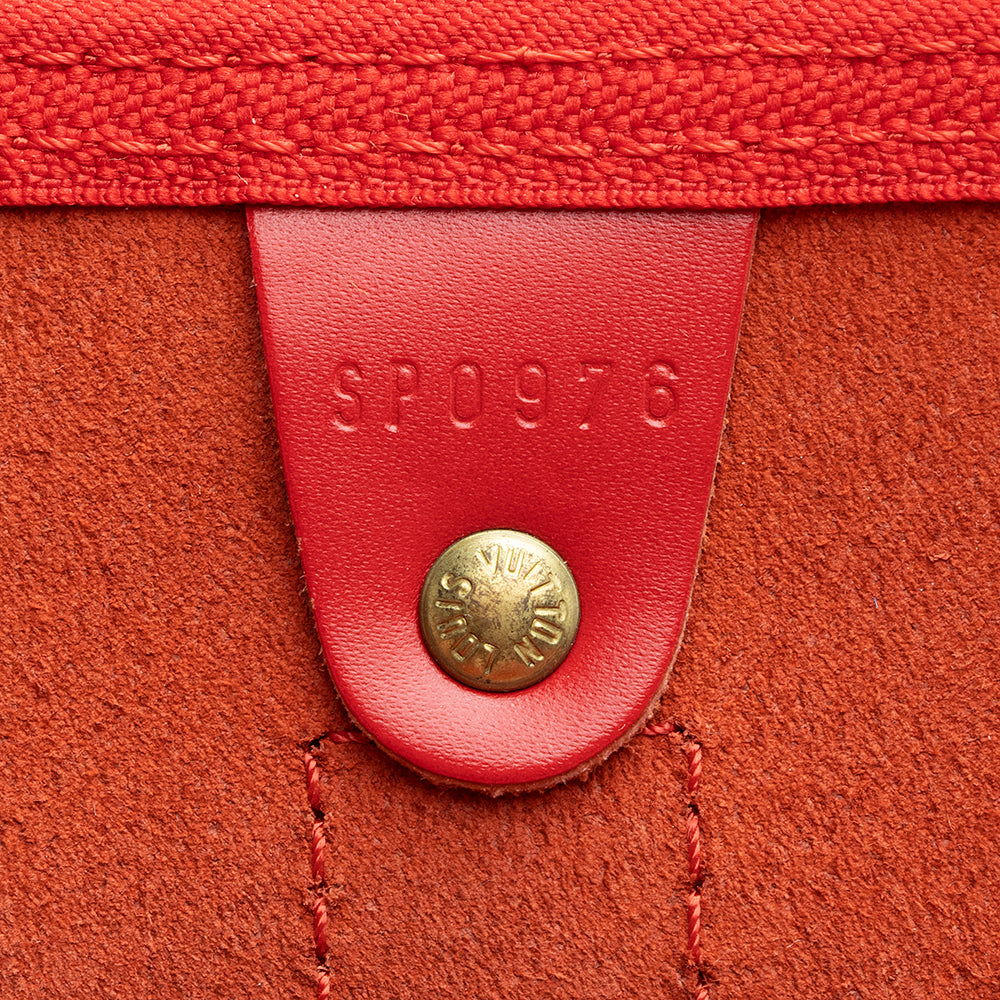 Louis Vuitton Vintage Epi Leather Keepall 50 Duffel Bag (SHF-19332) - Image 5