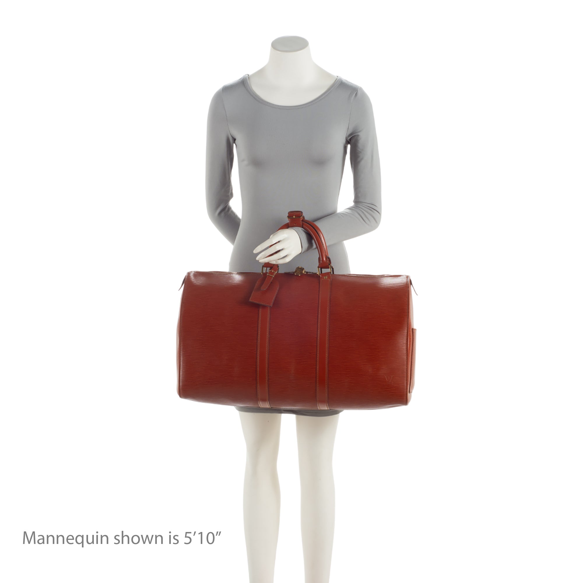 Louis Vuitton Vintage Epi Leather Keepall 50 Duffle Bag (SHF-QjiRs7) - Image 4