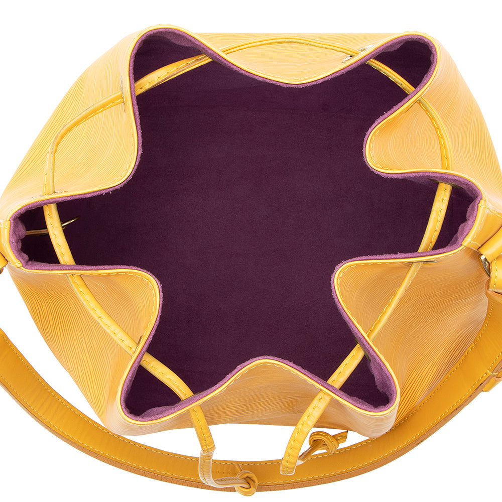 Louis Vuitton Vintage Epi Leather Petit Noe Shoulder Bag (SHF-21407) - Image 6