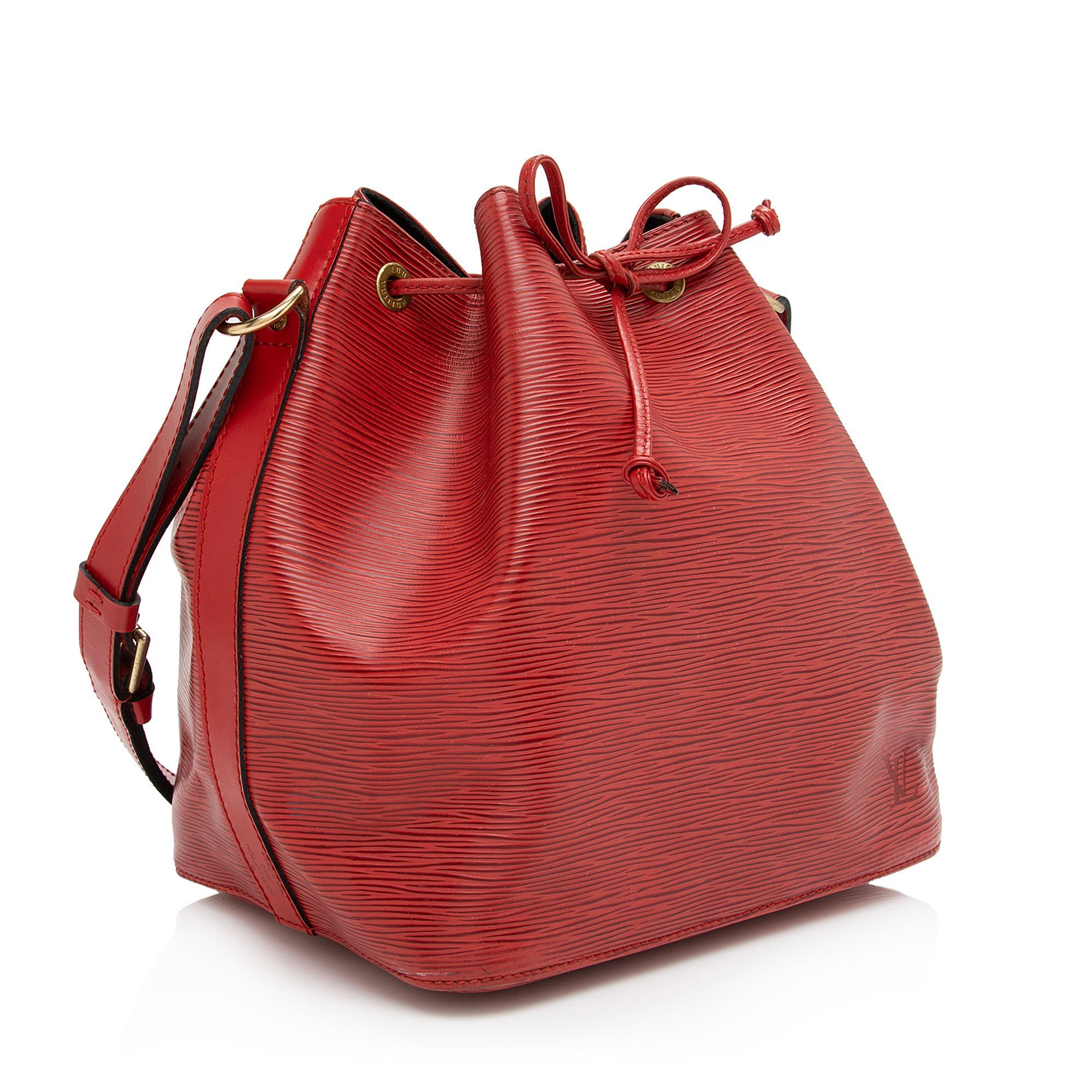 Louis Vuitton Vintage Epi Leather Petit Noe Shoulder Bag (SHF-e5Ys4C)