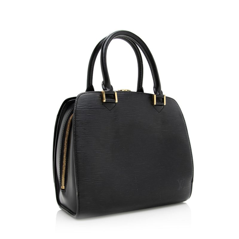 Louis Vuitton Vintage Epi Leather Pont Neuf Satchel (SHF-20435)