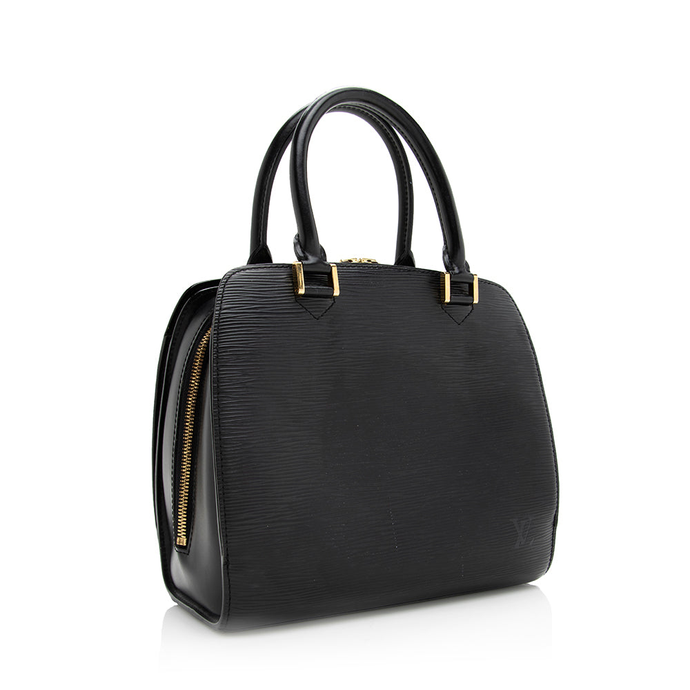 Louis Vuitton Vintage Epi Leather Pont Neuf Satchel (SHF-20435)