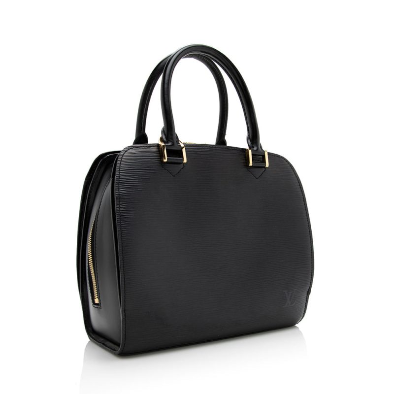 Louis Vuitton Vintage Epi Leather Pont Neuf Satchel (SHF-20438)