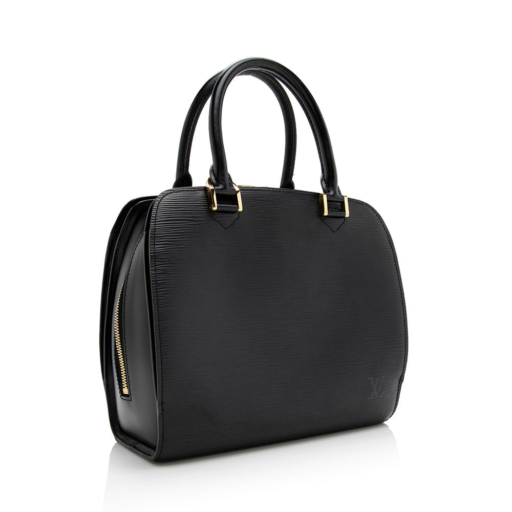 Louis Vuitton Vintage Epi Leather Pont Neuf Satchel (SHF-20438)