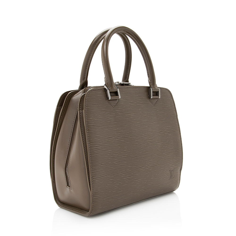 Louis Vuitton Vintage Epi Leather Pont Neuf Satchel (SHF-20490)