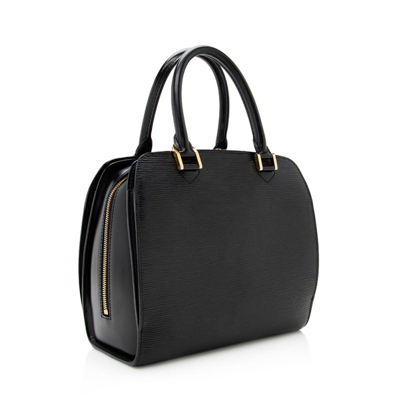 Louis Vuitton Vintage Epi Leather Pont Neuf Satchel (SHF-21501)