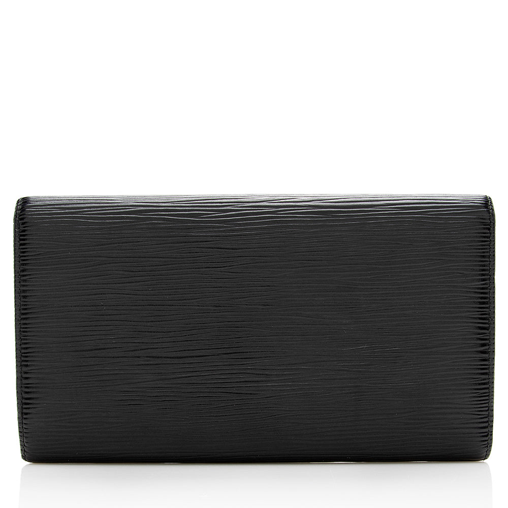 Louis Vuitton Vintage Epi Leather Porte Tresor International Wallet (SHF-18438) - Image 2