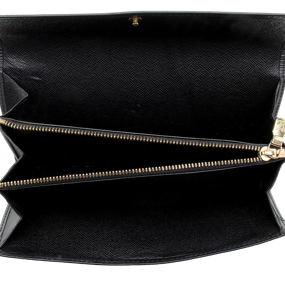 Louis Vuitton Vintage Epi Leather Sarah Wallet  - FINAL SALE (SHF-17995) - Image 4