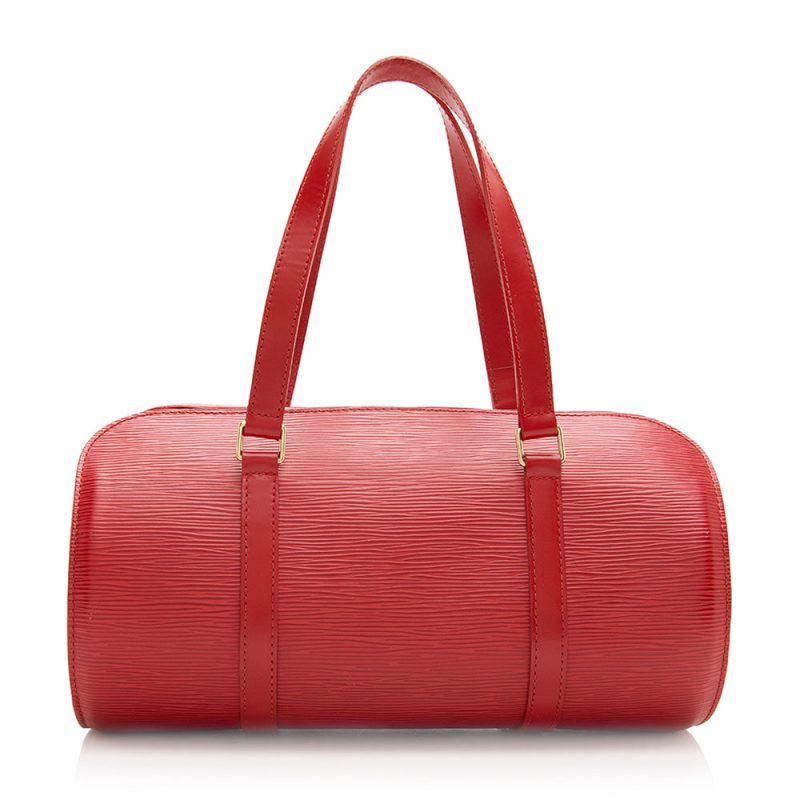 Louis Vuitton Vintage Epi Leather Soufflot Satchel (SHF-19406) - Image 2