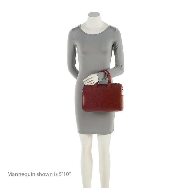 Louis Vuitton Vintage Epi Leather Speedy 25 Satchel (SHF-22188) - Image 4