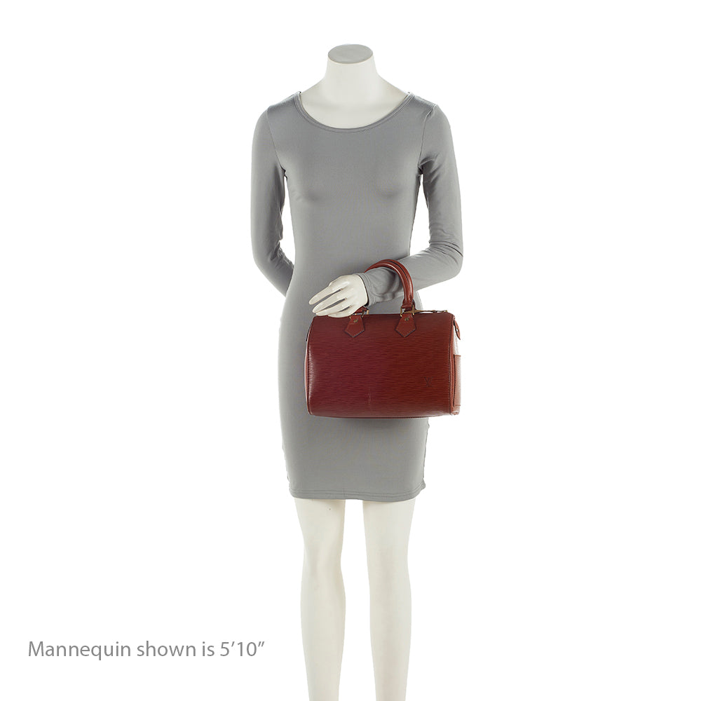 Louis Vuitton Vintage Epi Leather Speedy 25 Satchel (SHF-22188) - Image 4
