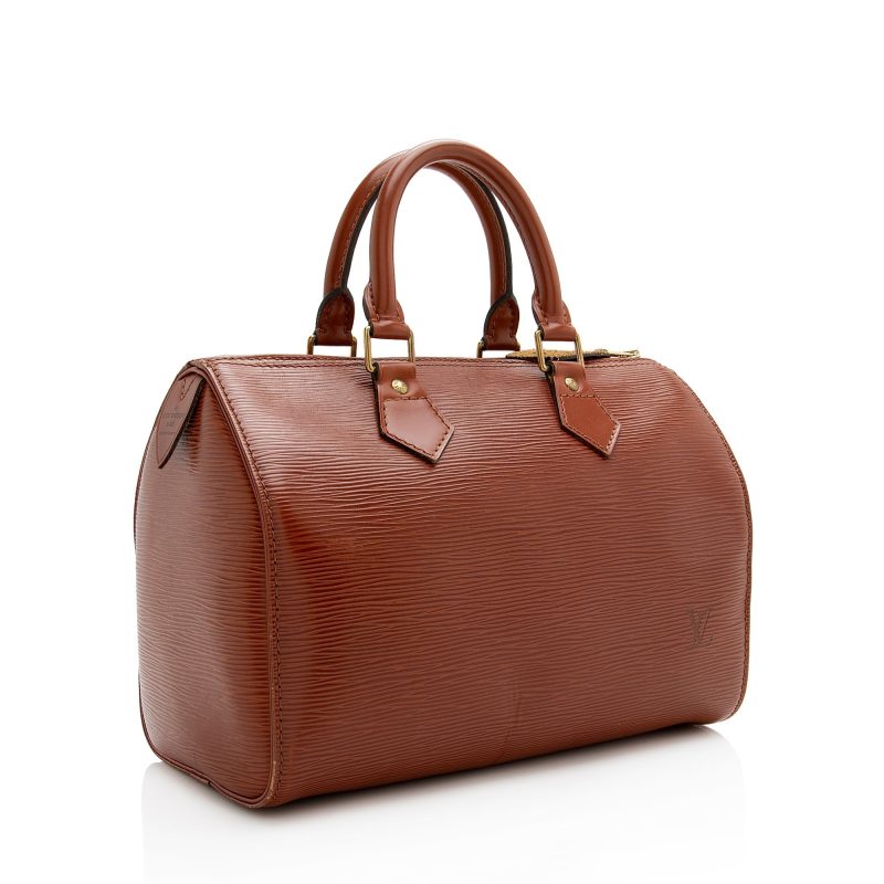 Louis Vuitton Vintage Epi Leather Speedy 25 Satchel (SHF-22188)