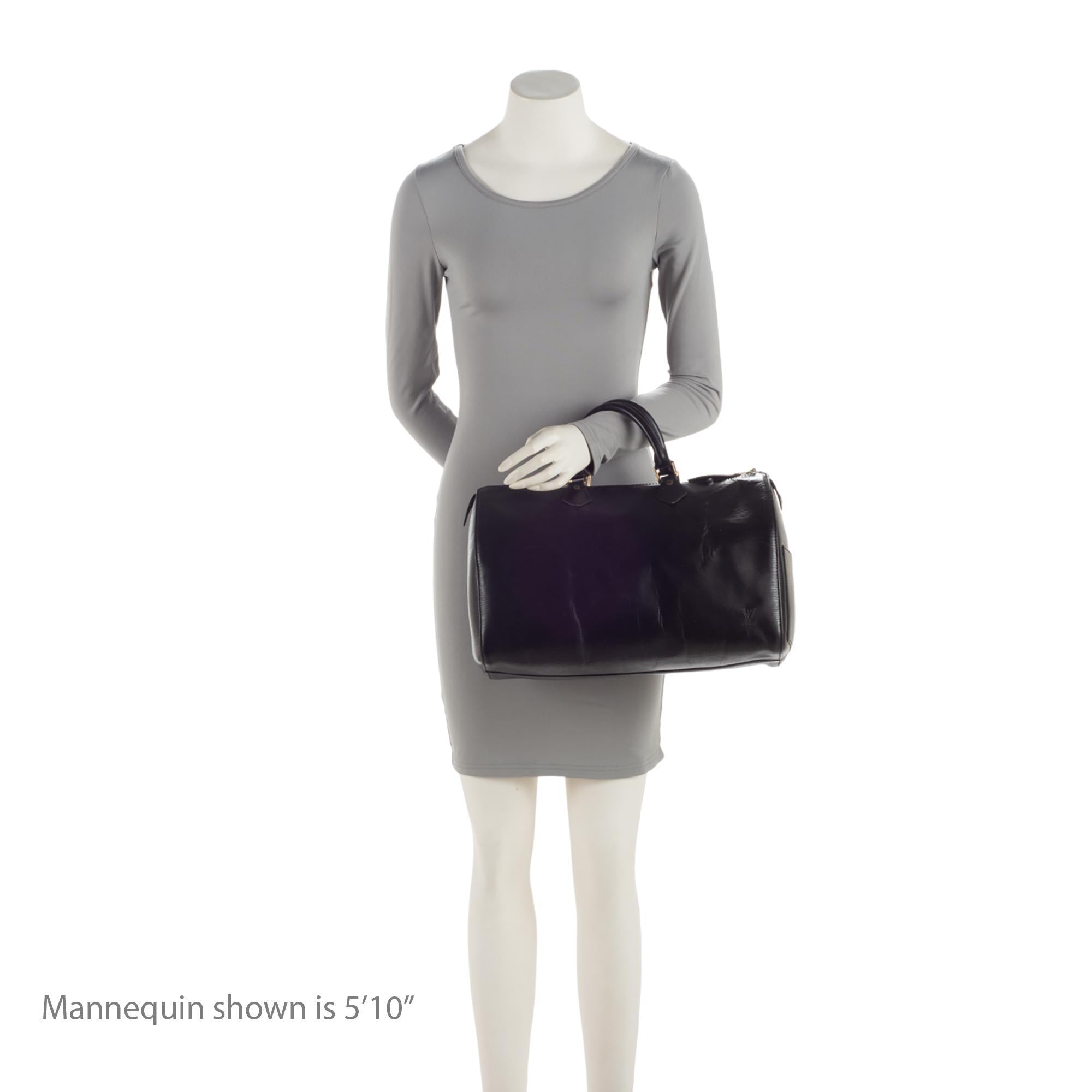 Louis Vuitton Vintage Epi Leather Speedy 35 Satchel - FINAL SALE (SHF-60IBul) - Image 4