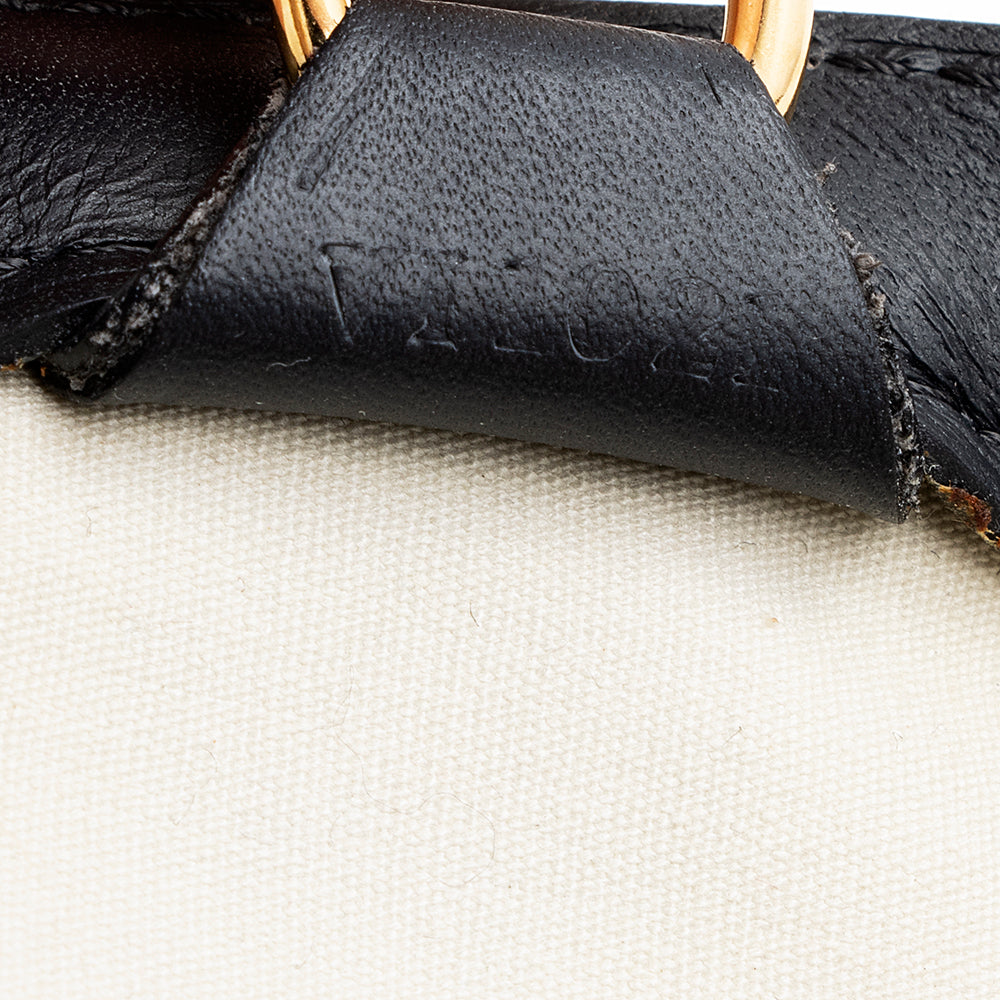 Louis Vuitton Vintage Mini Lin Josephine GM Satchel (SHF-20198) - Image 5