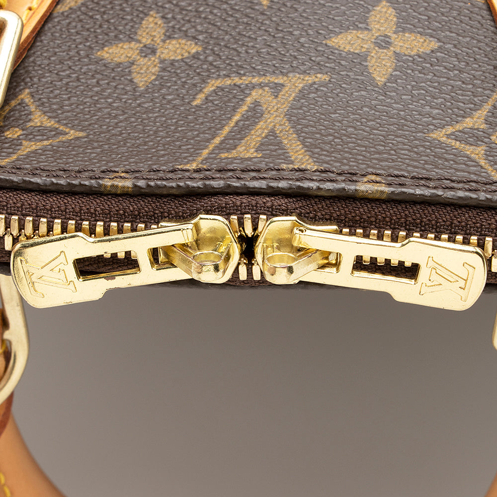 Louis Vuitton Vintage Monogram Canvas Alma PM Satchel (SHF-20475) - Image 8
