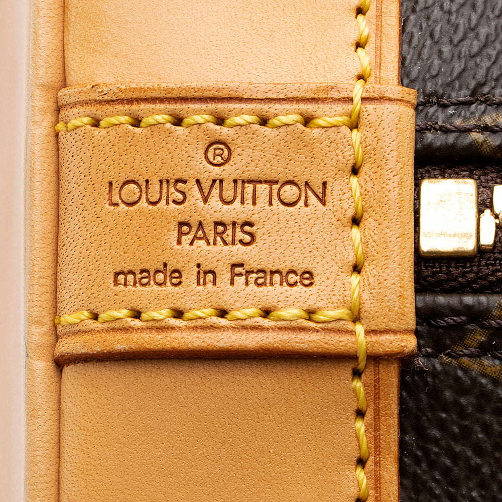 Louis Vuitton Vintage Monogram Canvas Alma PM Satchel (SHF-20475) - Image 7