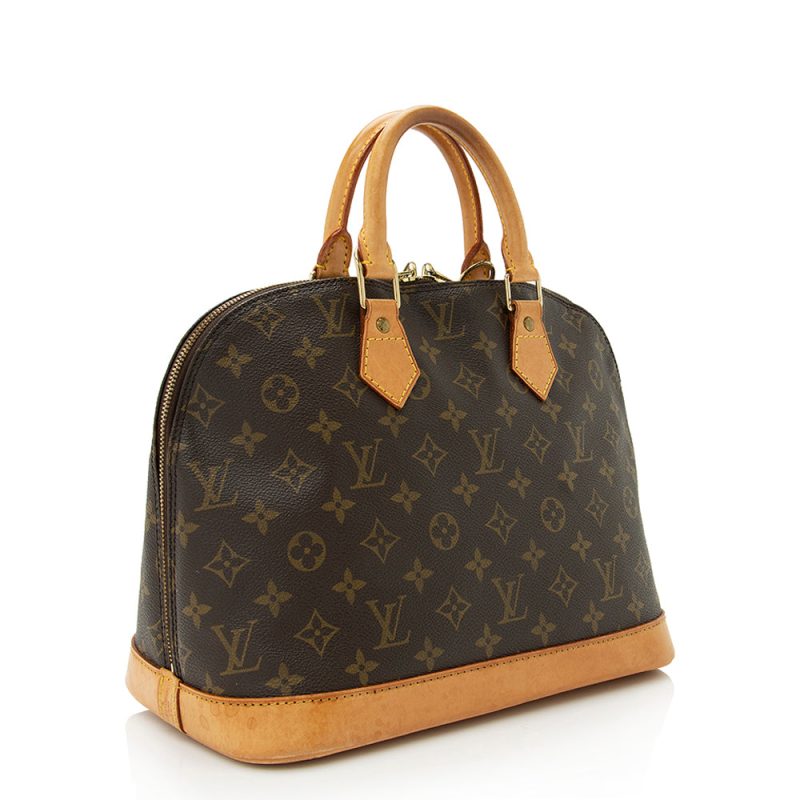 Louis Vuitton Vintage Monogram Canvas Alma PM Satchel (SHF-21739)
