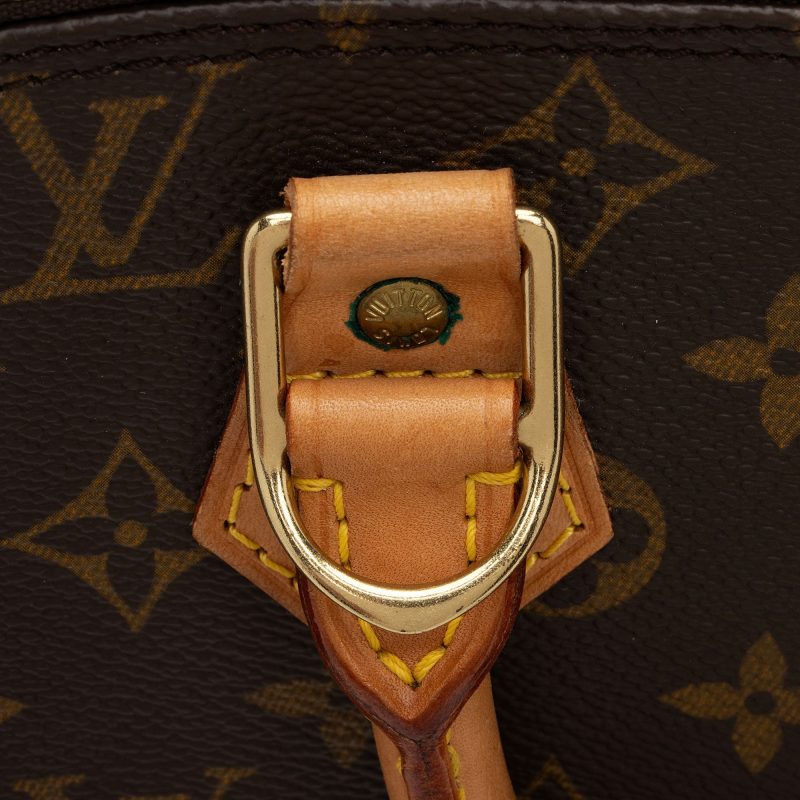 Louis Vuitton Vintage Monogram Canvas Alma PM Satchel (SHF-OnswEh) - Image 9