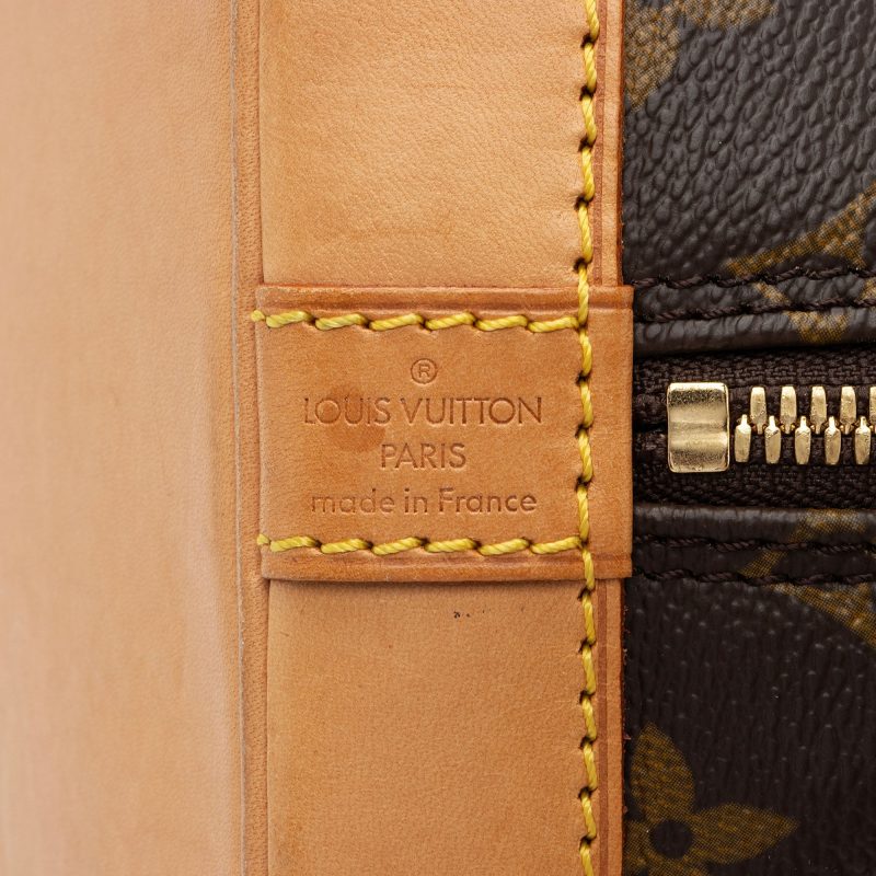 Louis Vuitton Vintage Monogram Canvas Alma PM Satchel (SHF-OnswEh) - Image 7