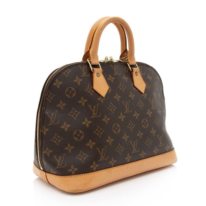 Louis Vuitton Vintage Monogram Canvas Alma PM Satchel (SHF-OnswEh)